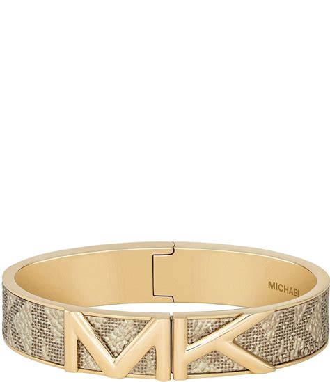 michael kors gold bangle flat top|Michael Kors gold bracelet sale.